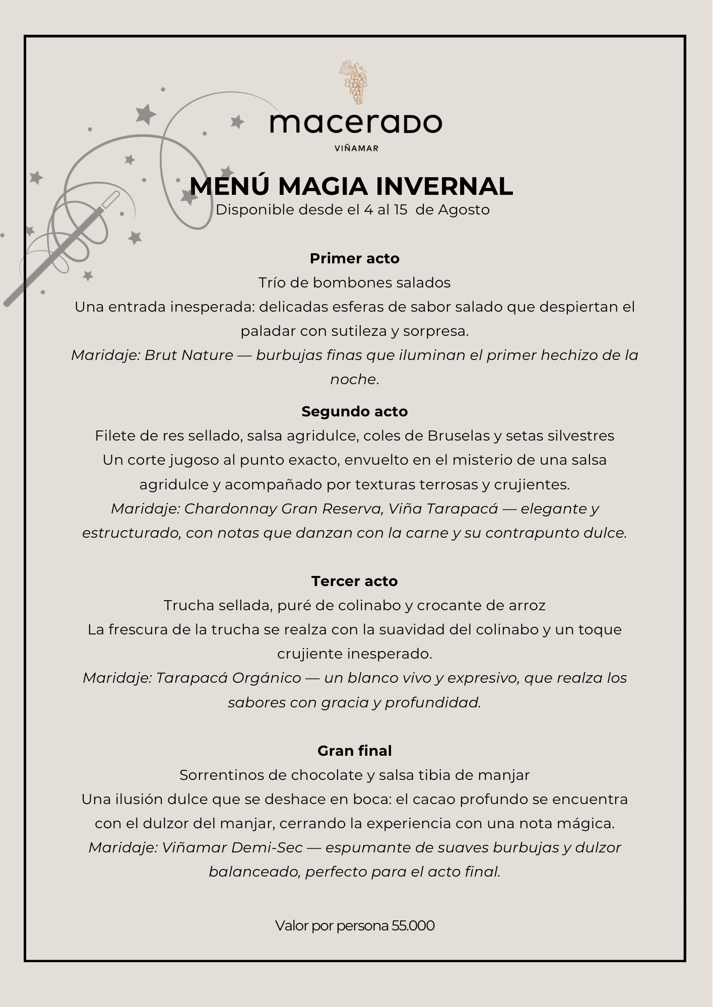 Menu Menu